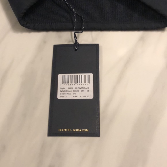 Men’s Scotch and Soda Bomber Jacket - Picture 5 of 7